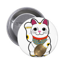 Maneki Neko Badges