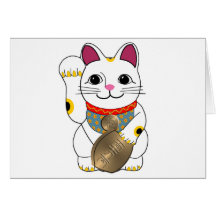 Maneki Neko Cartes De Vœux