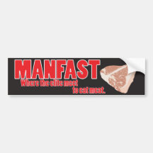 MANFAST : Là où le rassemblement d'élite manger de Autocollant Pour Voiture