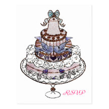 Mangeons le ~ de gâteau épousant la carte postale 