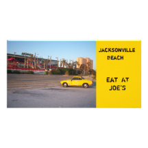 "Mangez au carte photo de Joe" Photocarte Customisée