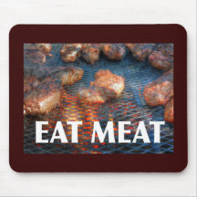 Mangez de la viande Mousepad Tapis De Souris