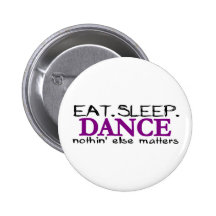 Mangez la danse de sommeil badges