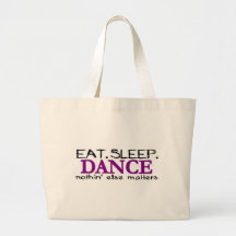Mangez la danse de sommeil sac fourre-tout