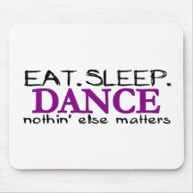 Mangez la danse de sommeil tapis de souris