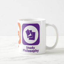 Mangez la philosophie d'étude de sommeil mug à café