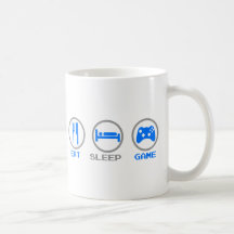 Mangez le Gamer de jeu de sommeil encore -, jeux v Mugs À Café