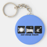 mangez le kayak de sommeil porte-clés
