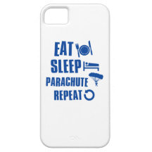 Mangez le parachute de sommeil étui iPhone 5