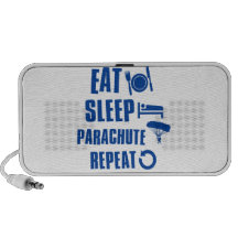 Mangez le parachute de sommeil haut-parleurs iPod