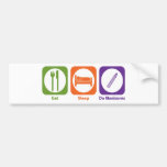 Mangez le sommeil font des manucures autocollant pour voiture