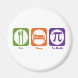 Mangez le sommeil font des maths magnets