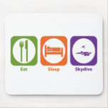 Mangez le sommeil Skydive Tapis De Souris