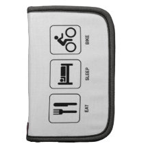 Mangez le vélo de sommeil agenda folio