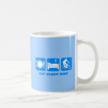 Mangez le vélo de sommeil tasses
