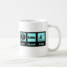 Mangez les cadeaux de pêche de poissons de sommeil tasse