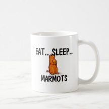 Mangez les MARMOTTES de sommeil Tasse