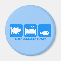 mangez les poissons de sommeil magnets