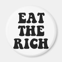 Mangez les riches occupent Wall Street Magnets