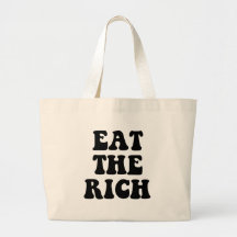 Mangez les riches occupent Wall Street Sac De Toile
