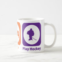Mangez l'hockey de jeu de sommeil mug à café