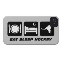 mangez l'hockey de sommeil étui iPhone 4
