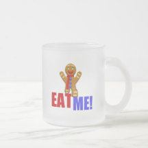 MANGEZ-MOI ! Bonhomme en pain d'épice - couleurs o Mug