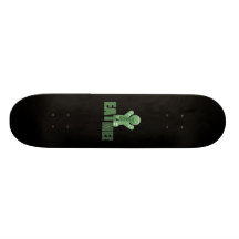 MANGEZ-MOI ! Bonhomme en pain d'épice - vert Plateau De Skate