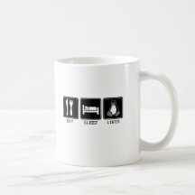 Mangez. Sommeil. Linux. Tasse