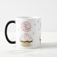 Mangez un petit gâteau tasse à café