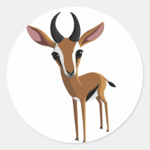 Mangue la gazelle adhésifs