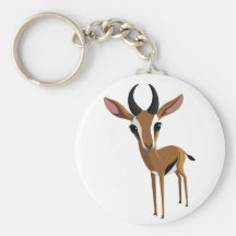 Mangue la gazelle porte-clé