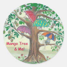 Manguier et moi ! Autocollants pour des enfants