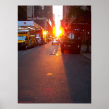 Manhattanhenge Posters