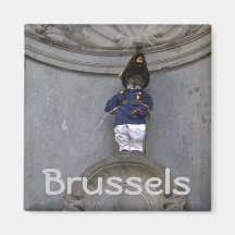 Manneken Pis Magnets Pour Réfrigérateur