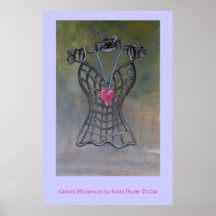 Mannequin de cancan affiches
