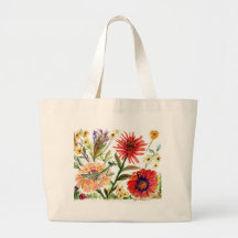 Mante de prière Flower54 Sac En Toile