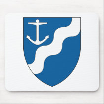Manteau d'Aarhus Amt des bras Mousepad tapis de souris