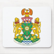 Manteau d'Abbotsford des bras tapis de souris