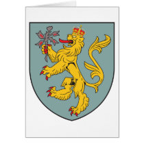 Manteau d'Alderney des bras cartes