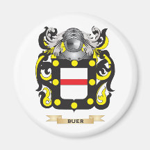 Manteau de Buer des bras (crête de famille) Aimants Pour Réfrigérateur