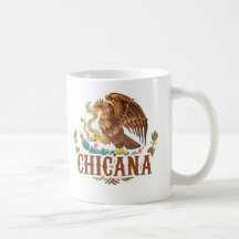 Manteau de Chicana Mexique des bras Tasse