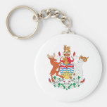 Manteau de Colombie-Britannique des bras Porte-clés