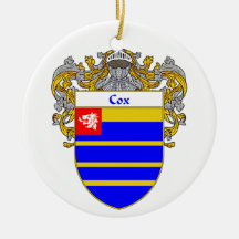 Manteau de Cox des bras (enveloppés) Ornements De Noël