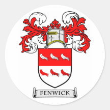 Manteau de FENWICK des bras Adhésifs Ronds
