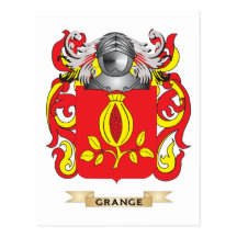 Manteau de grange des bras (crête de famille) cartes postales