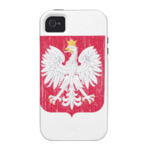 Manteau de la Pologne des bras Coque iPhone 4/4S