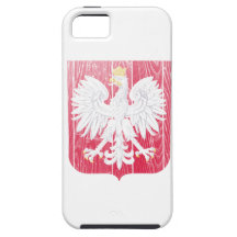 Manteau de la Pologne des bras Étuis iPhone 5