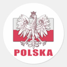 Manteau de la Pologne Polska des bras Autocollants