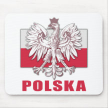 Manteau de la Pologne Polska des bras Tapis De Souris